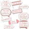 Big Dot of Happiness Funny It's Twin Girls - Pink and Rose Gold Twins Baby Shower Photo Booth Props Kit - 10 Piece